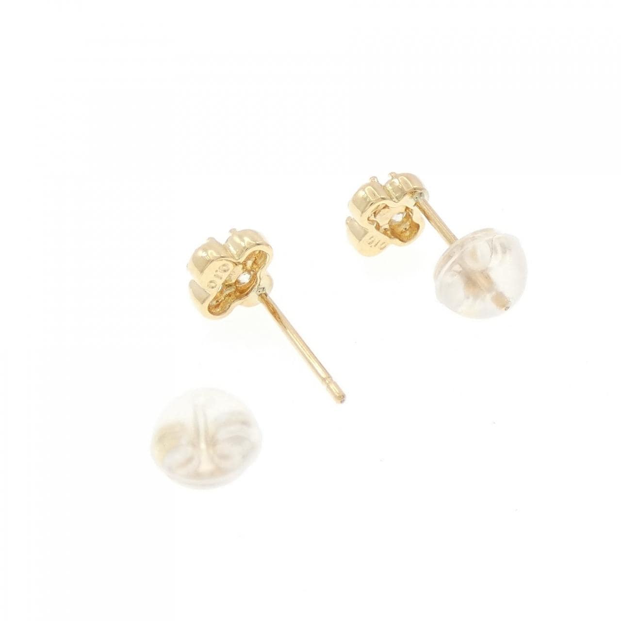 K18YG ダイヤモンド ピアス 0.20CT