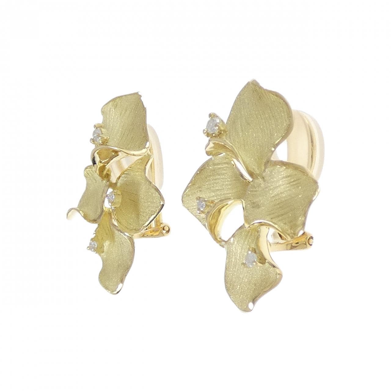 田村俊一钻石耳夹0.12CT