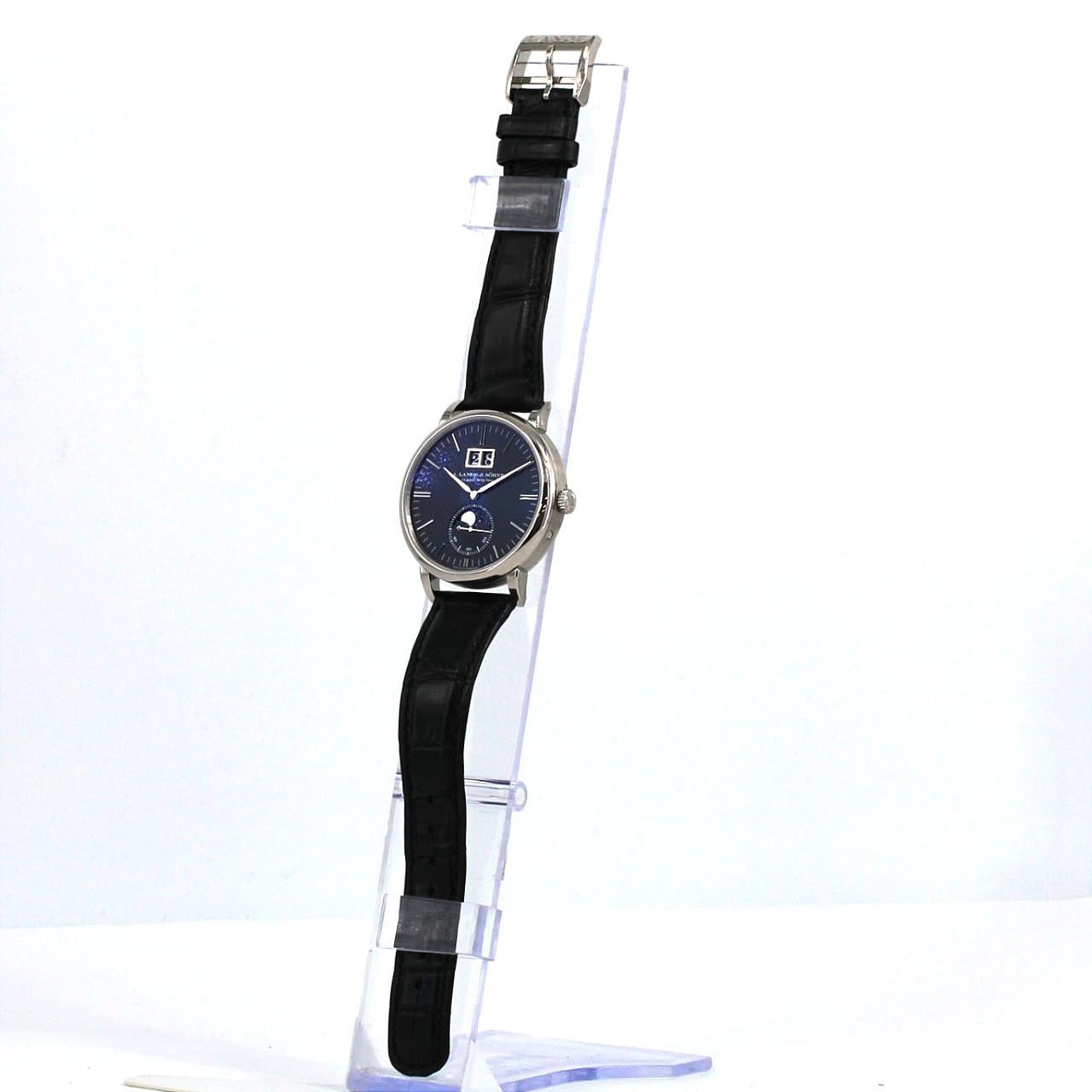 ランゲ&ゾーネ サクソニアムーンフェイズ WG 384.029/LS3843AV WG 自動巻