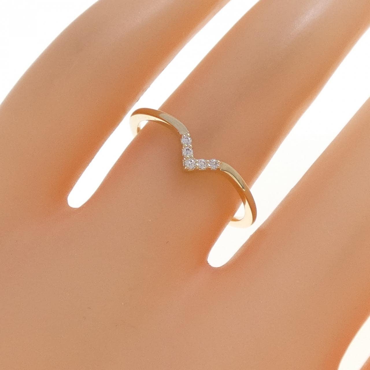 K10YG キュービック リング