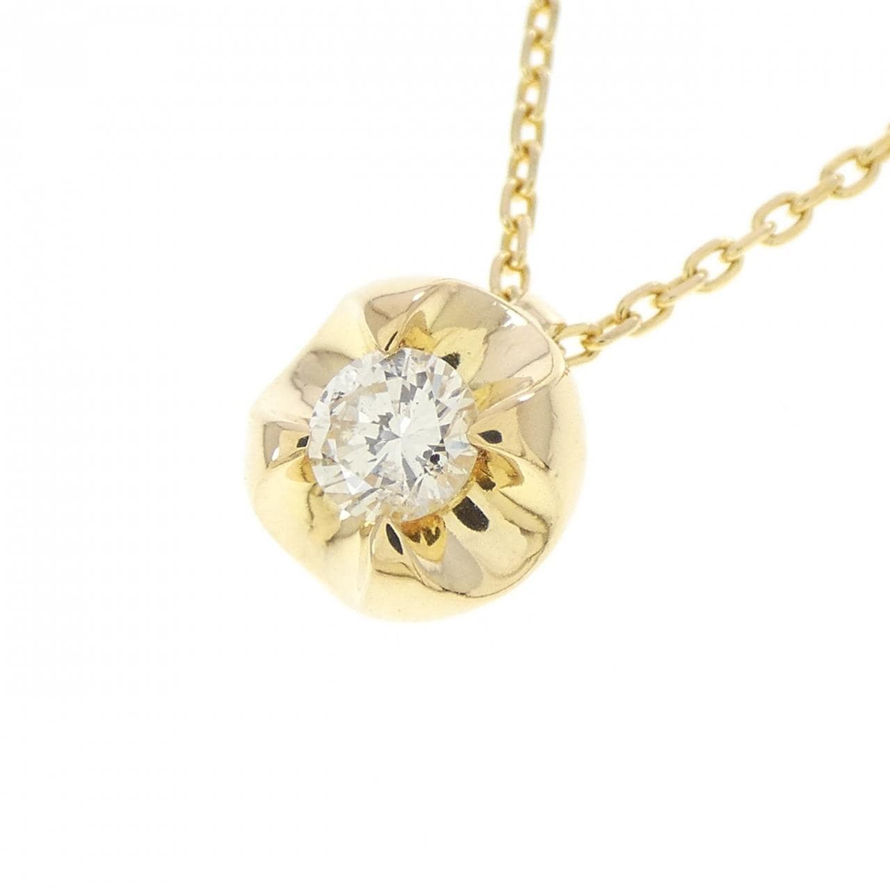 K18YG ダイヤモンド ネックレス 0.208CT