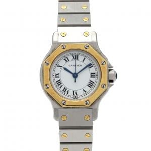 【ノーメンテナンス還元価格】カルティエ サントスオクタゴンSM コンビ SSxYG 自動巻