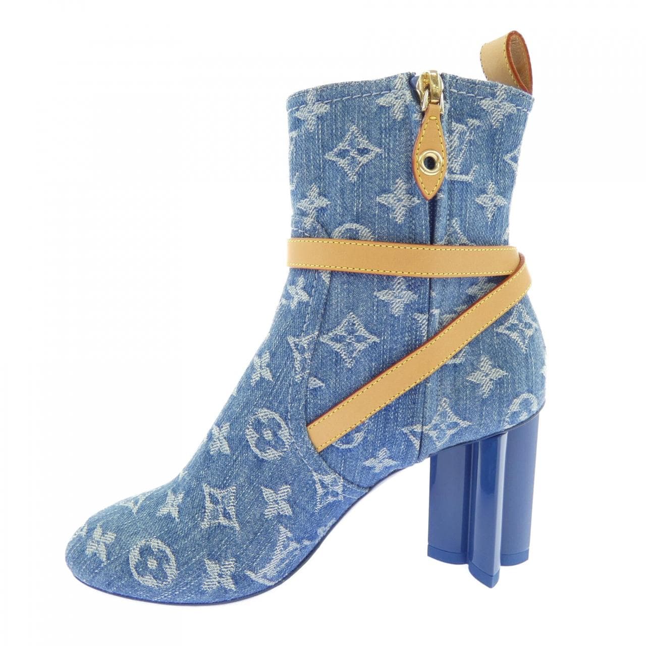 ルイヴィトン LOUIS VUITTON アンクルブーツ シルエットライン ブーツ