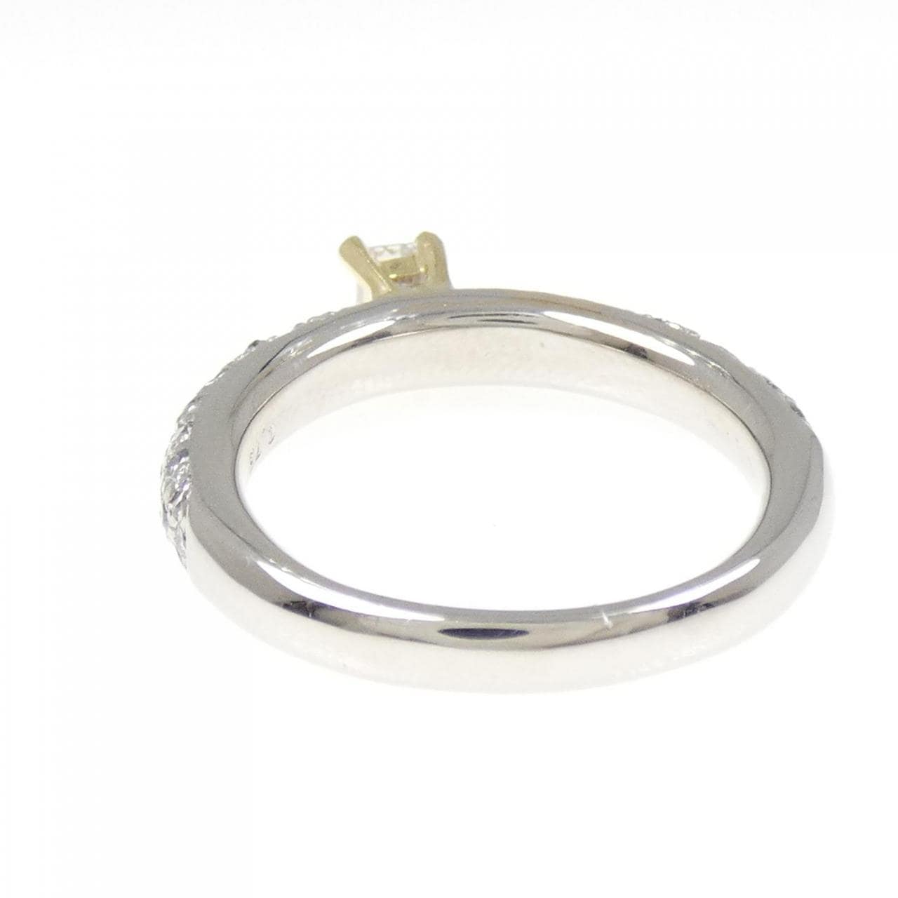PT900/K18YG ダイヤモンド リング 0.75CT