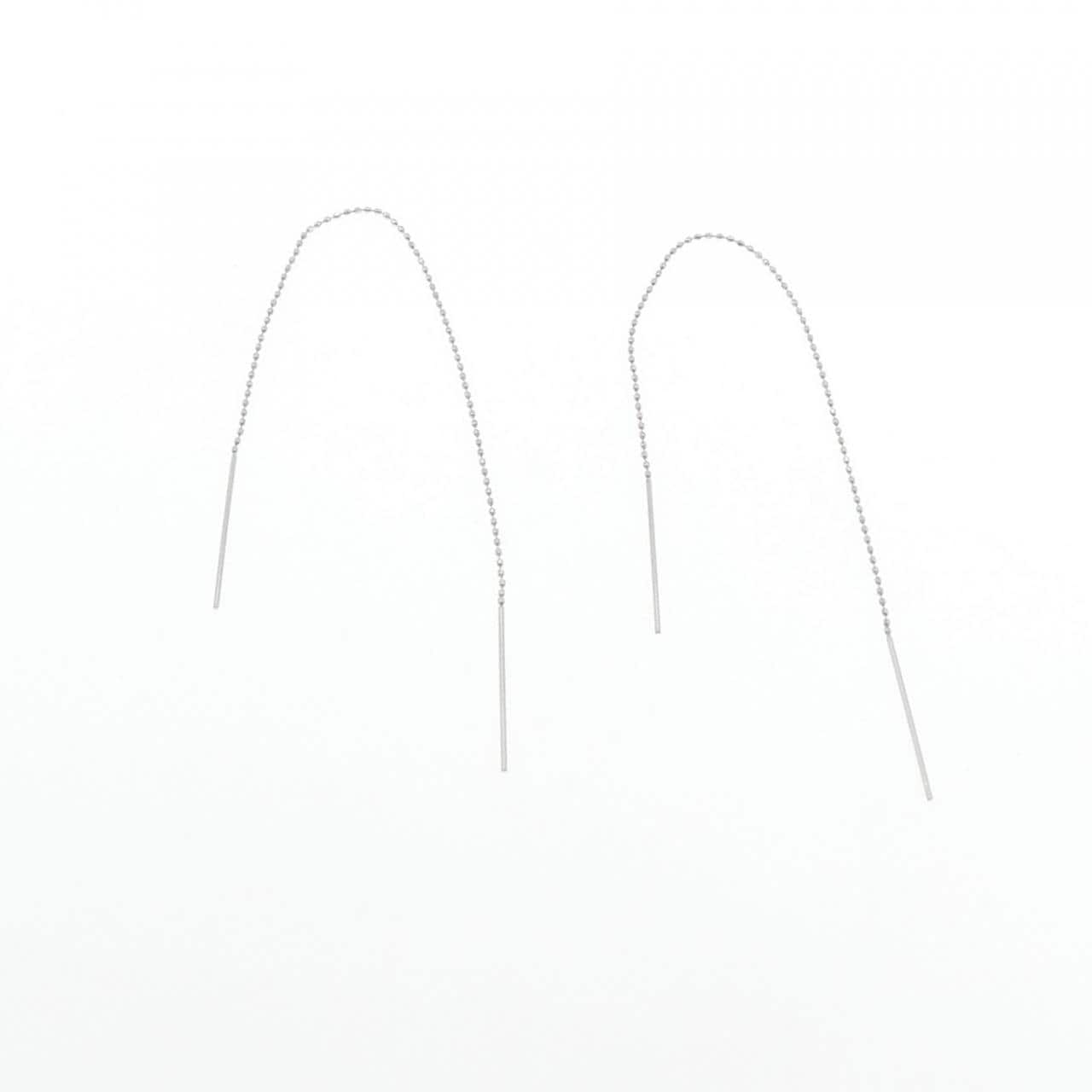 4゜C K18WG ピアス