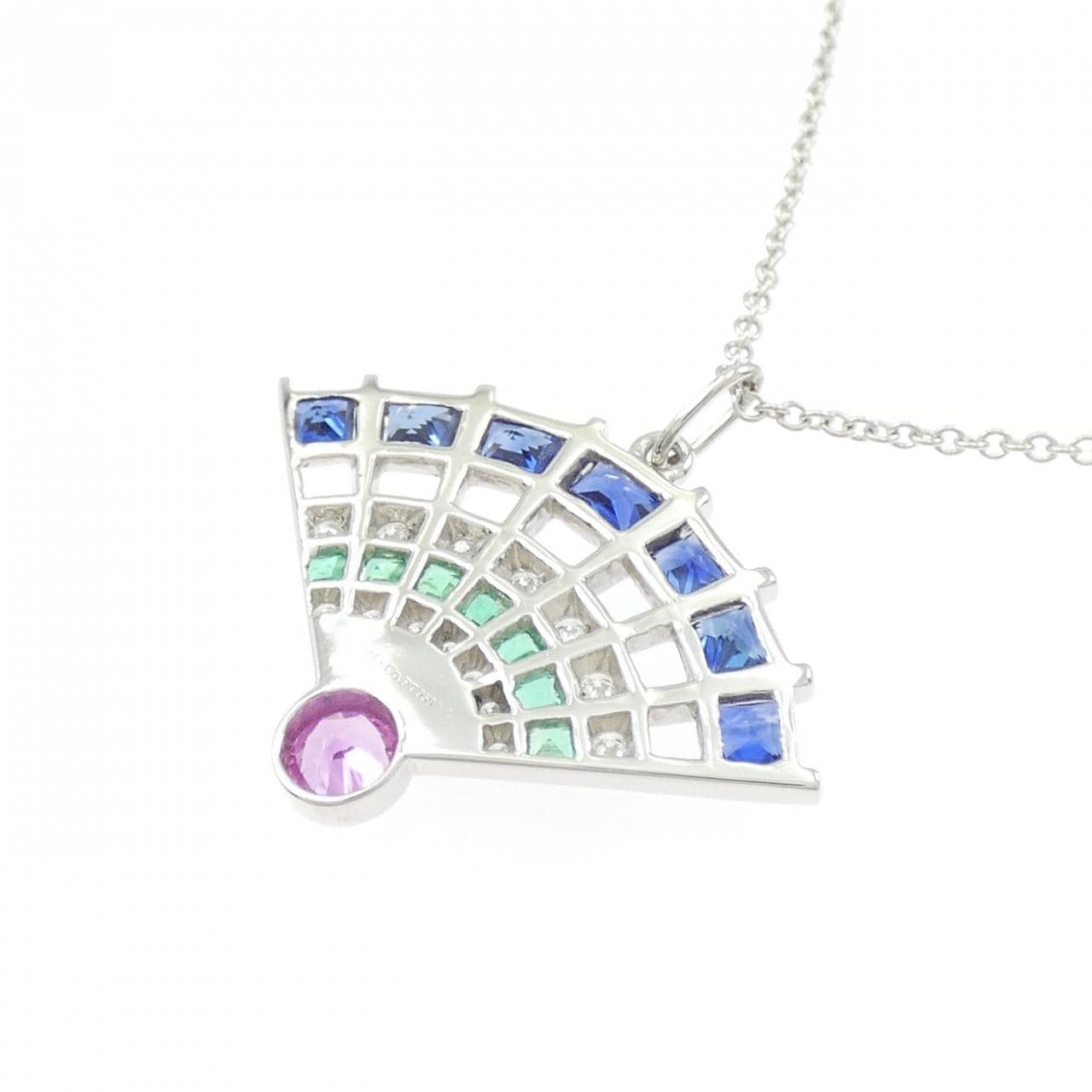 ティファニー カラーストーン ネックレス