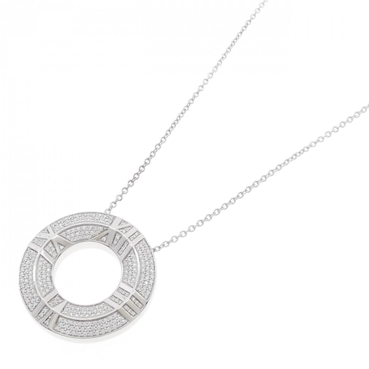 ティファニー アトラス X クローズド サークル ネックレス 0.57CT