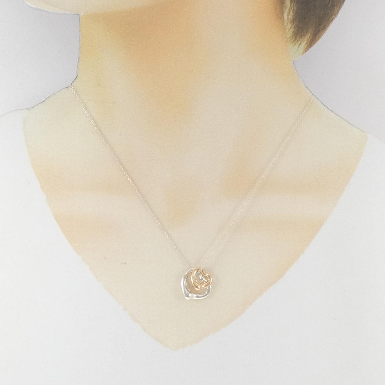 ティファニー オープンハート ネックレス