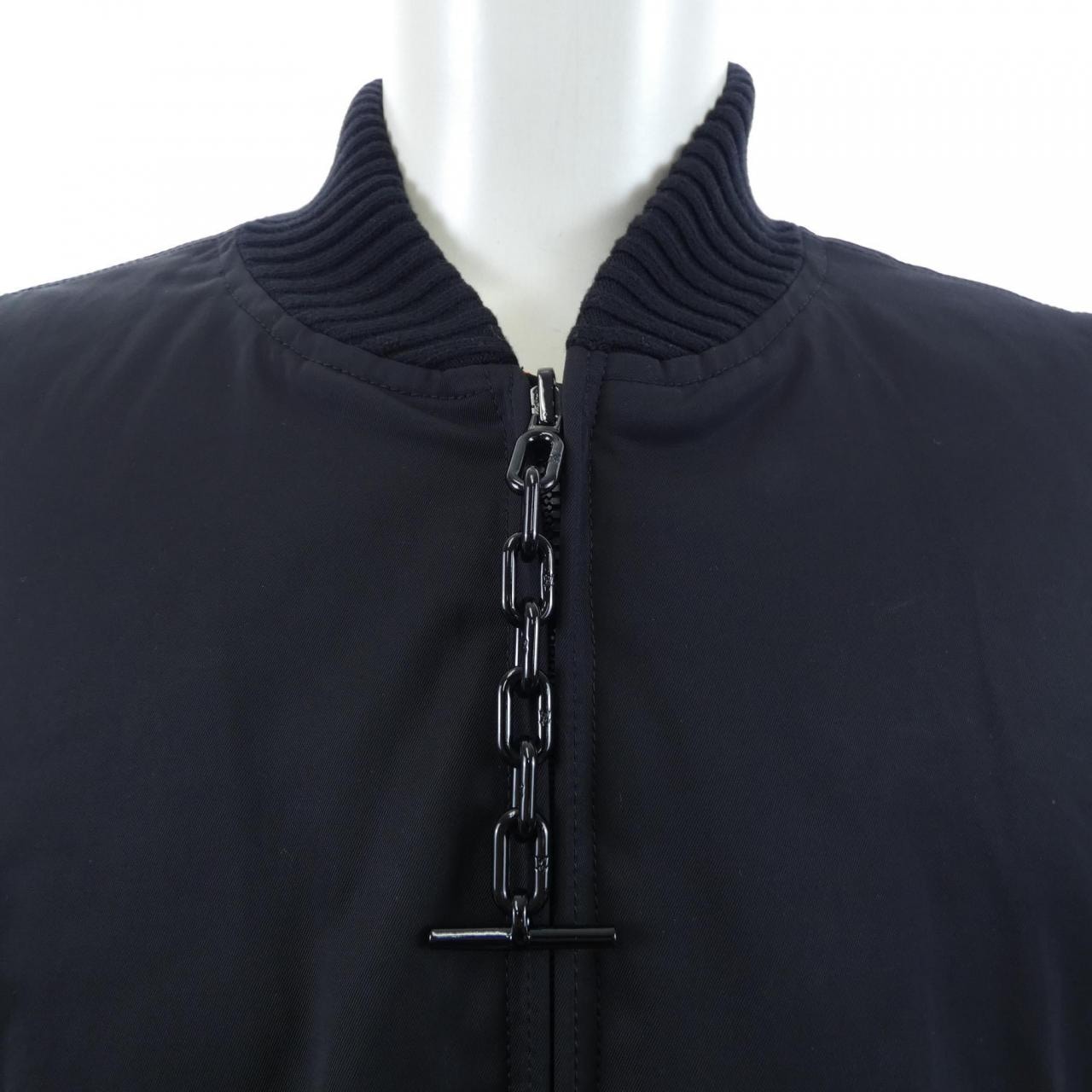 ルイヴィトン LOUIS VUITTON リバーシブルボンバージャケット HLB05WINE ブルゾン