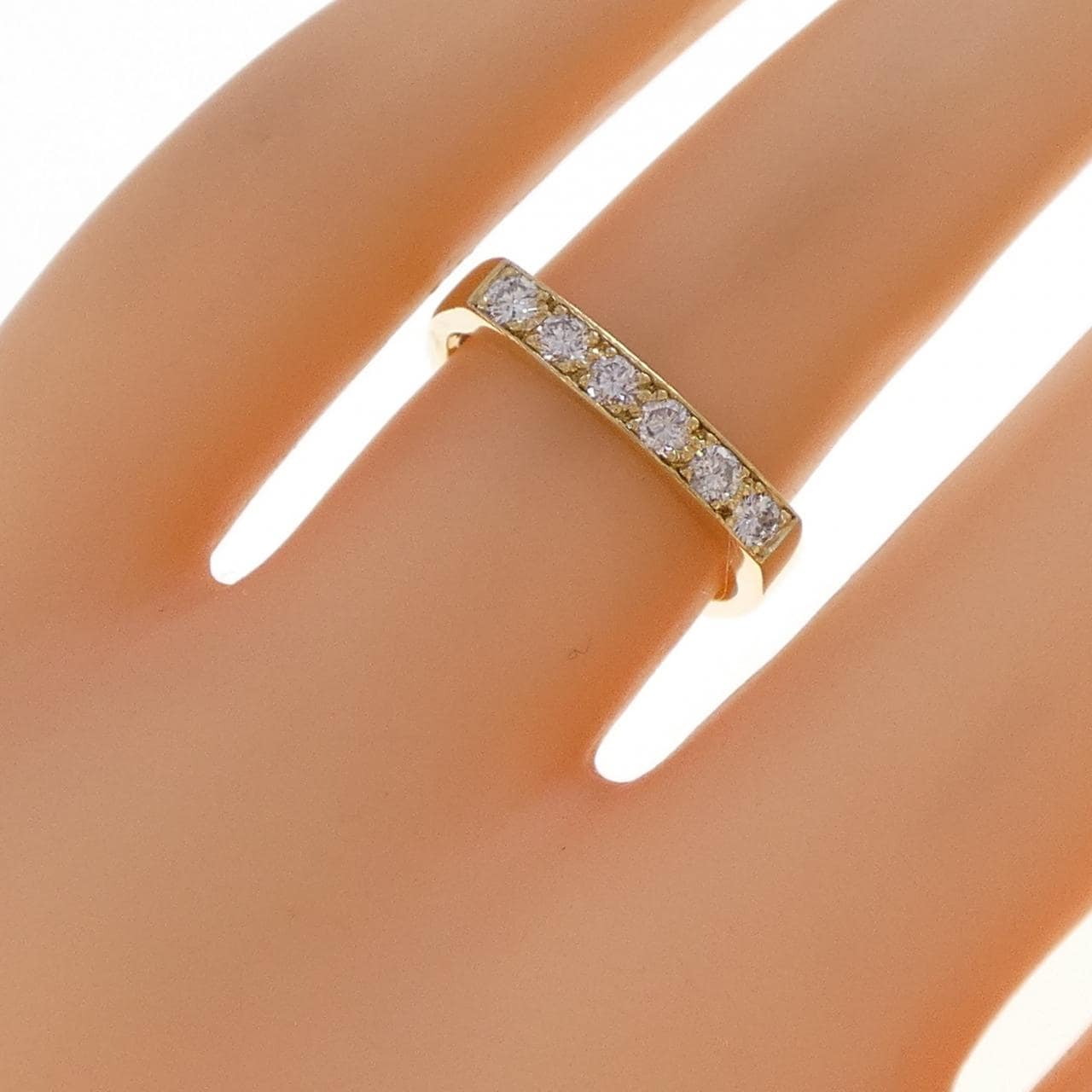 750YG ダイヤモンド リング