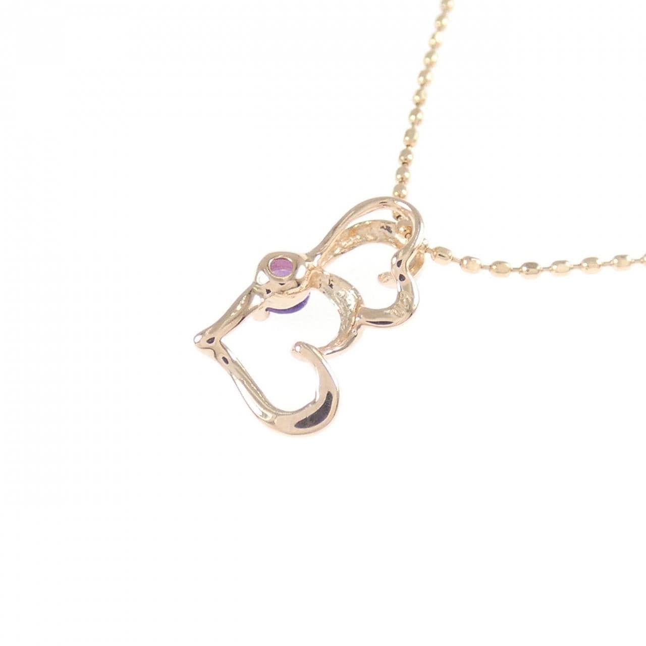 K10PG アメジスト ネックレス