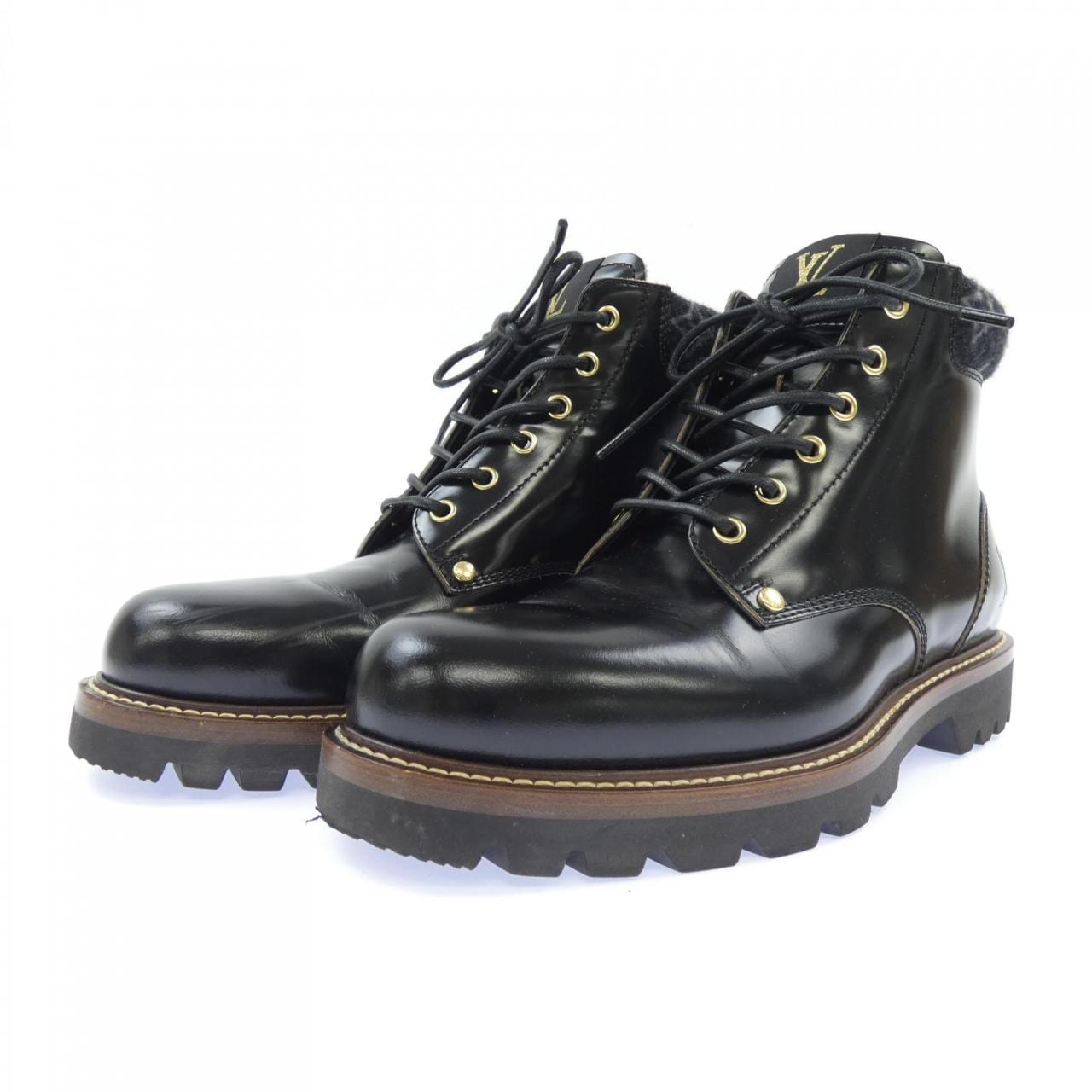 ルイヴィトン LOUIS VUITTON オーベルカンフライン ブーツ