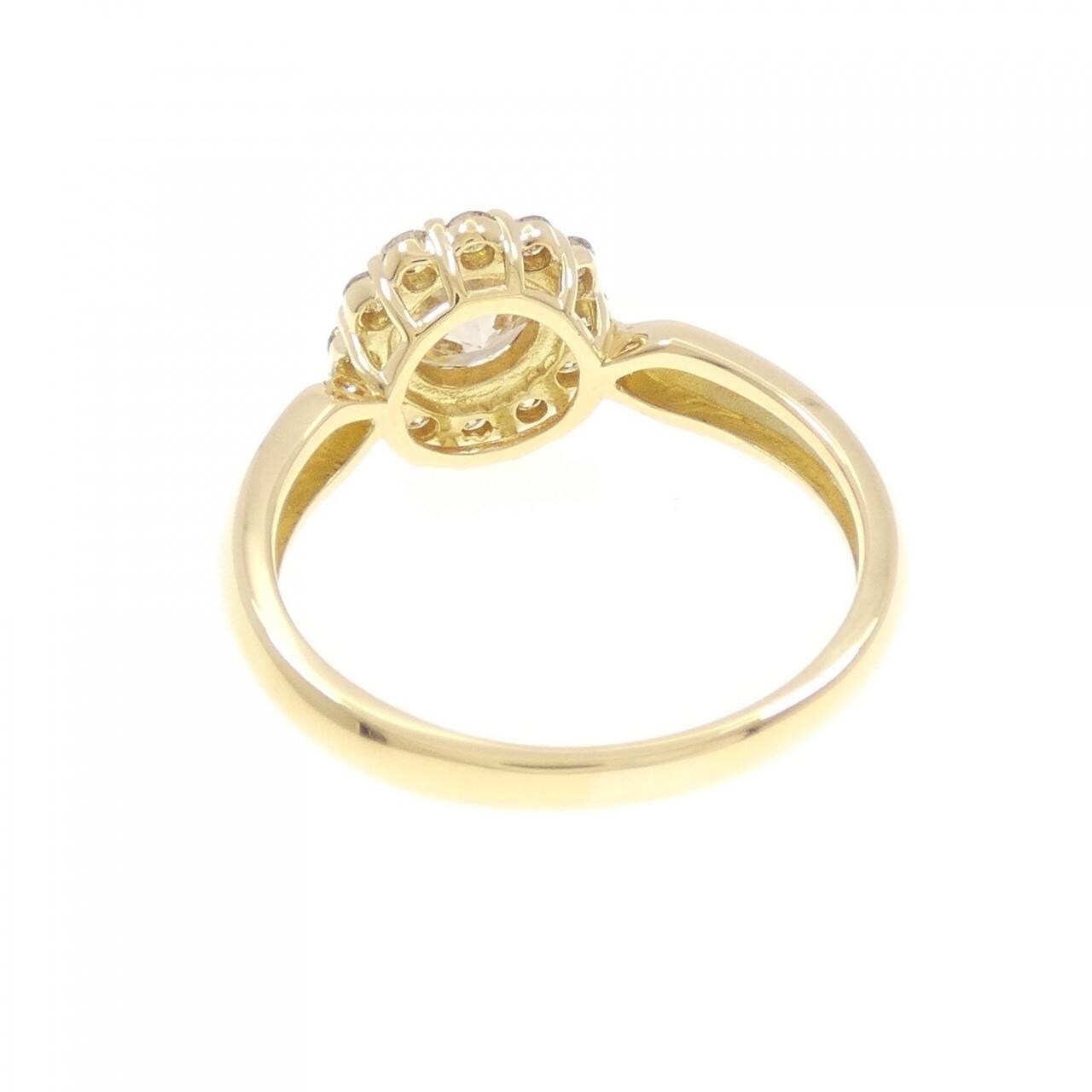 K18YG ダイヤモンド リング 0.80CT