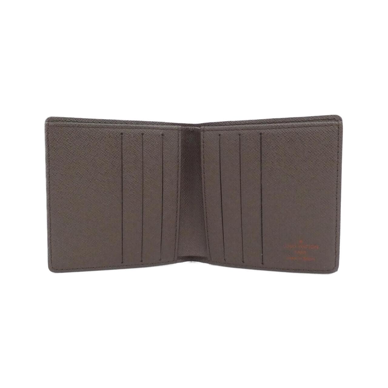 ルイヴィトン ダミエ ポルト ビエ 6カルト クレディ N61666 札入れ