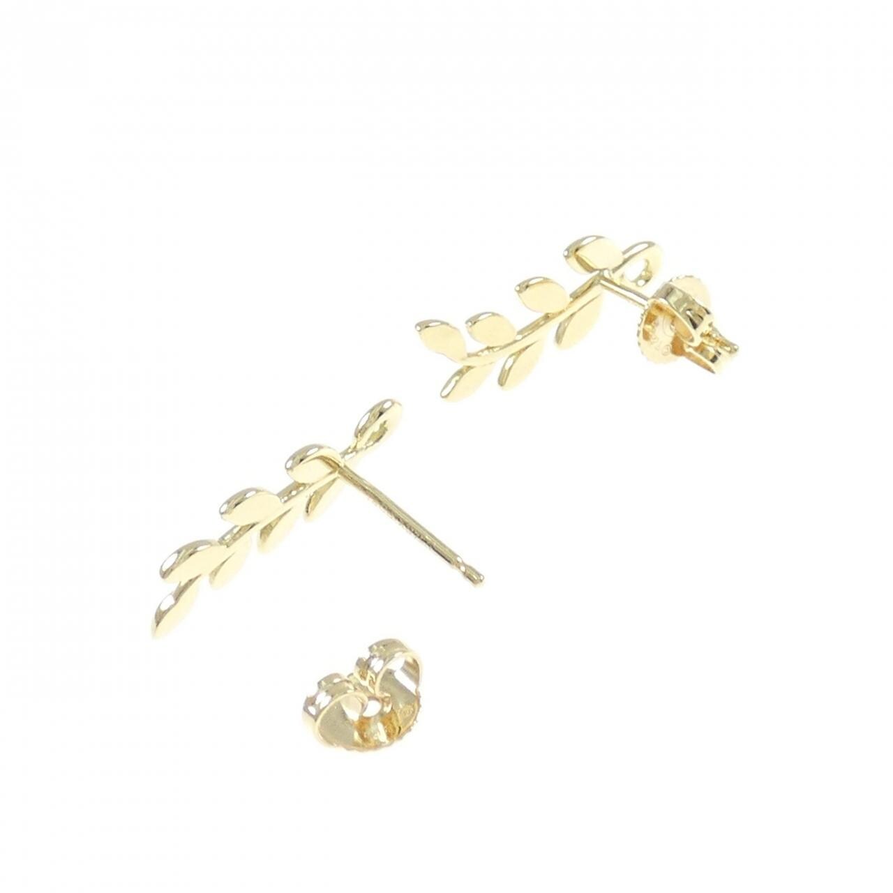 Olive leaf deals climber earrings tiffany