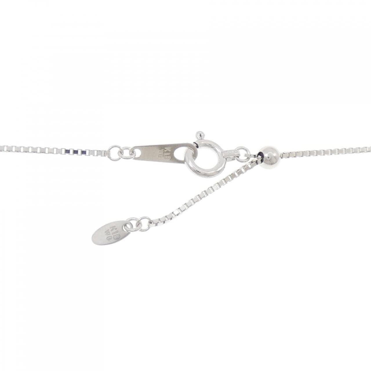 K18WG/K18YG ダイヤモンド ネックレス 0.15CT