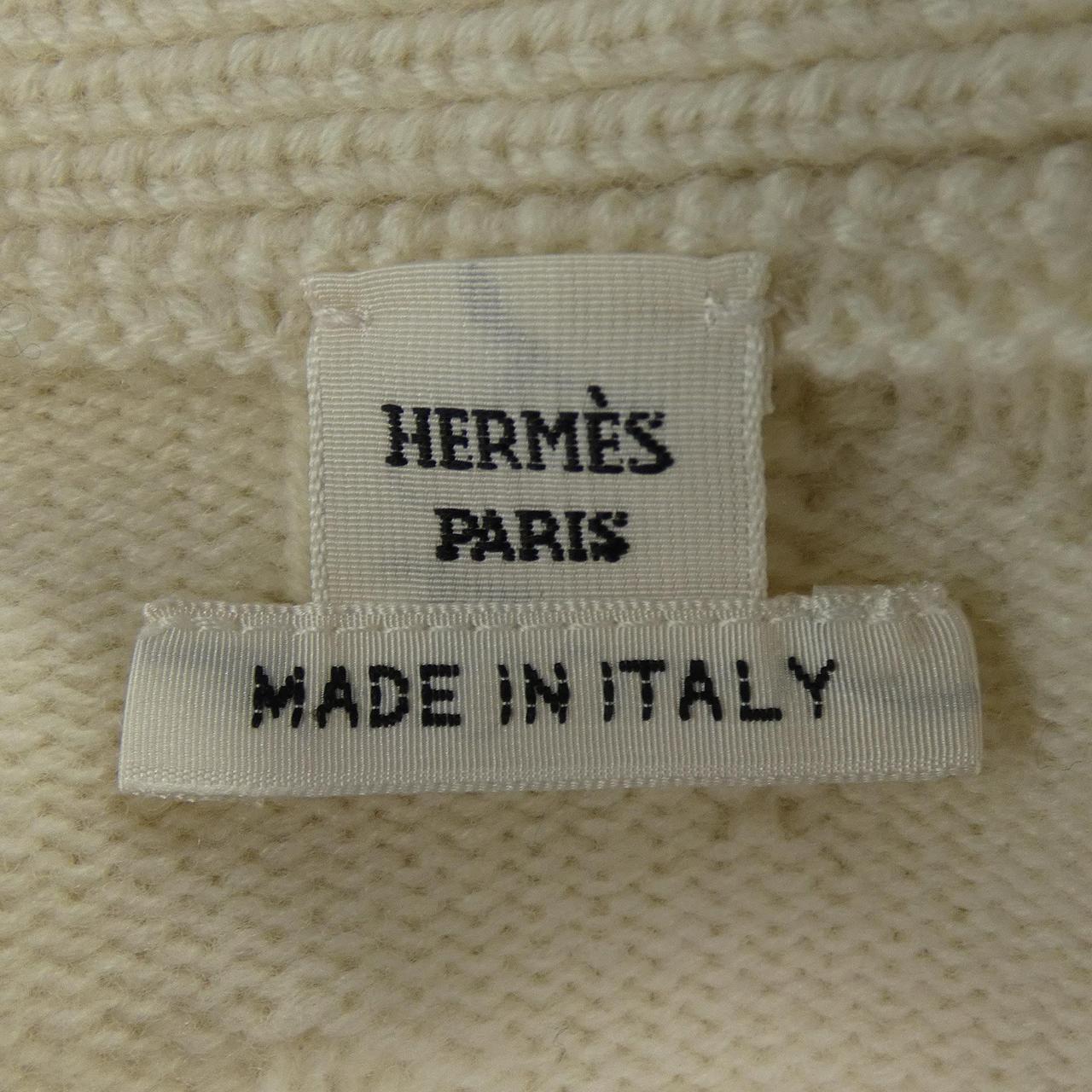 エルメス HERMES Hモチーフ　コロゾボタン 4E2707D3 カーディガン