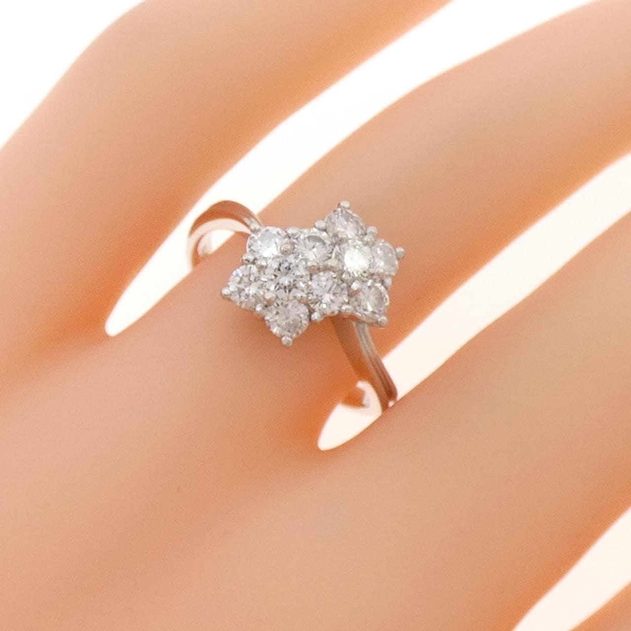 PT900 ダイヤモンド リング 0.78CT