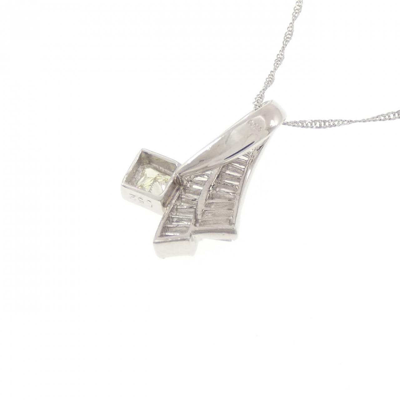 PT900/PT850 ダイヤモンド ネックレス 0.52CT