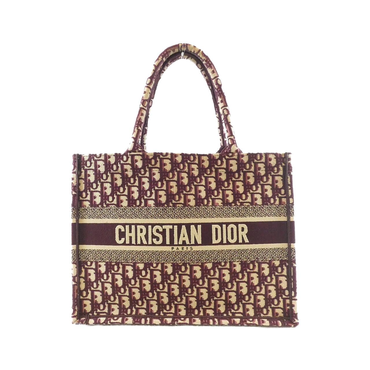 クリスチャンディオール DIOR OBLIQUE ディオール ブック トート ミディアム M1296ZRIW バッグ