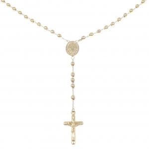 K18YG クロス ネックレス