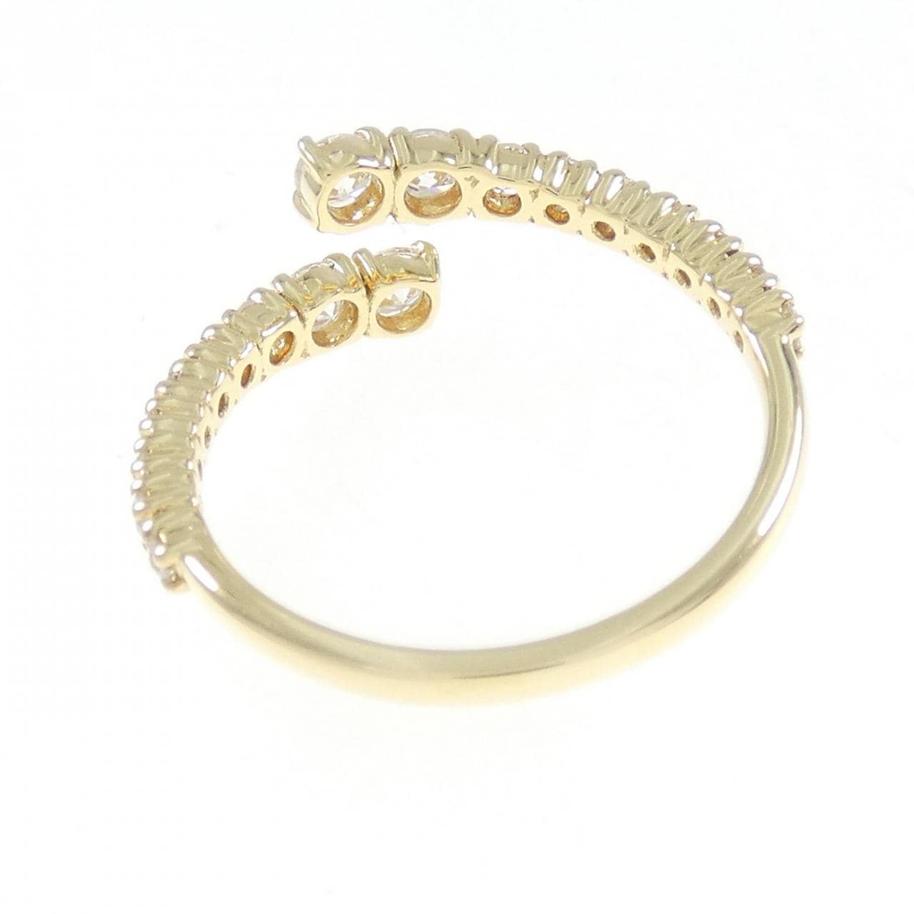【新品】K18YG ダイヤモンド リング 0.63CT