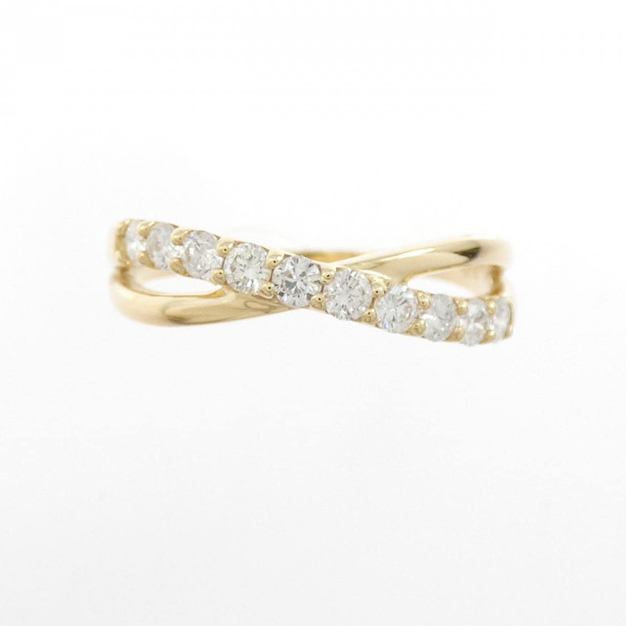 [再加工款] K18YG钻石0.30CT