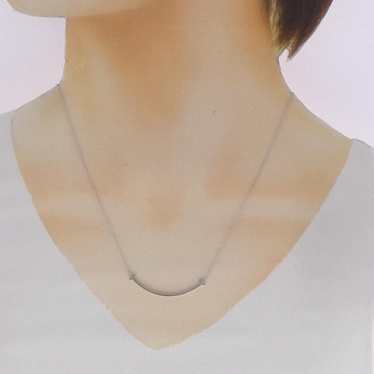 ティファニー Tスマイル スモール ネックレス