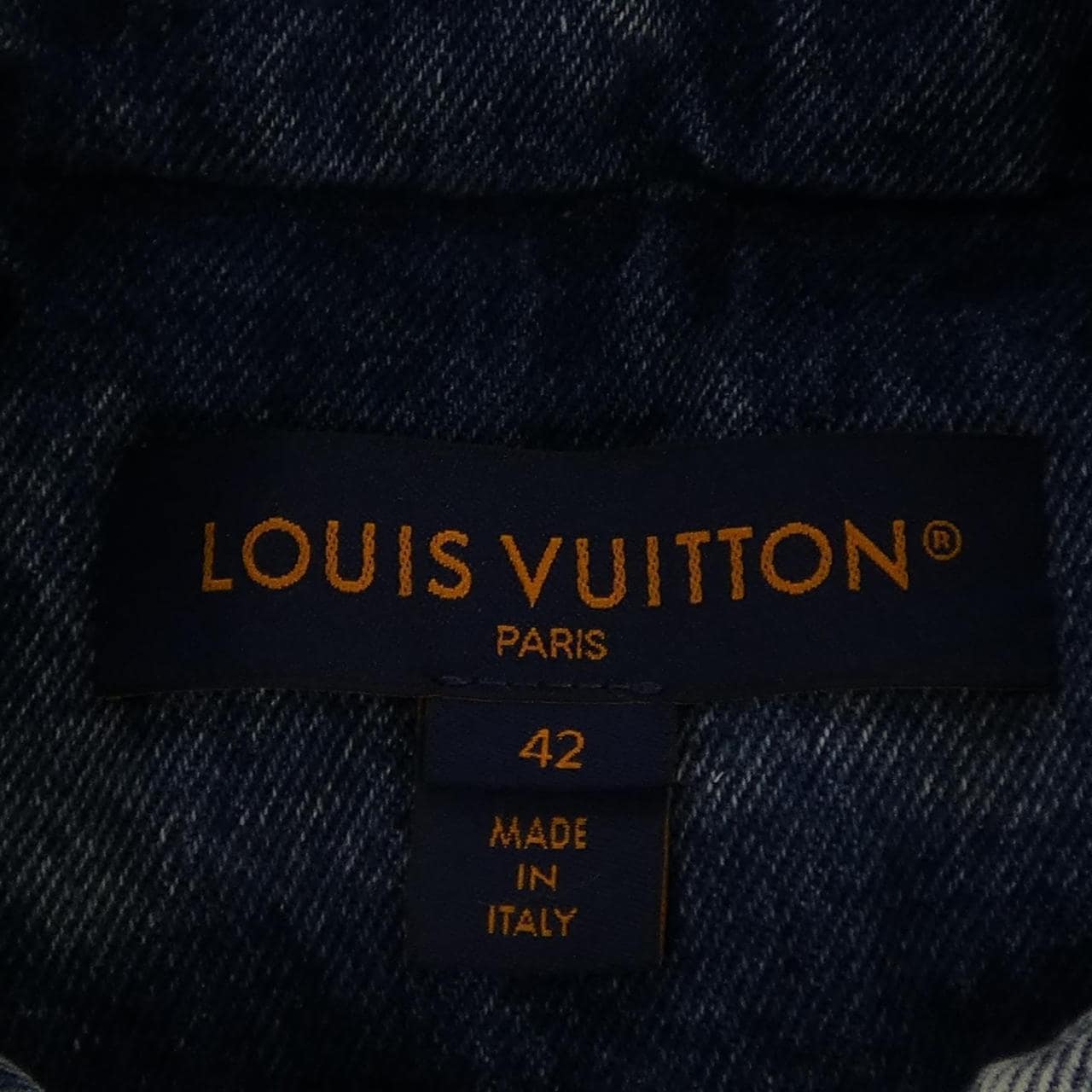 ルイヴィトン LOUIS VUITTON FPVE53BEA デニムジャケット
