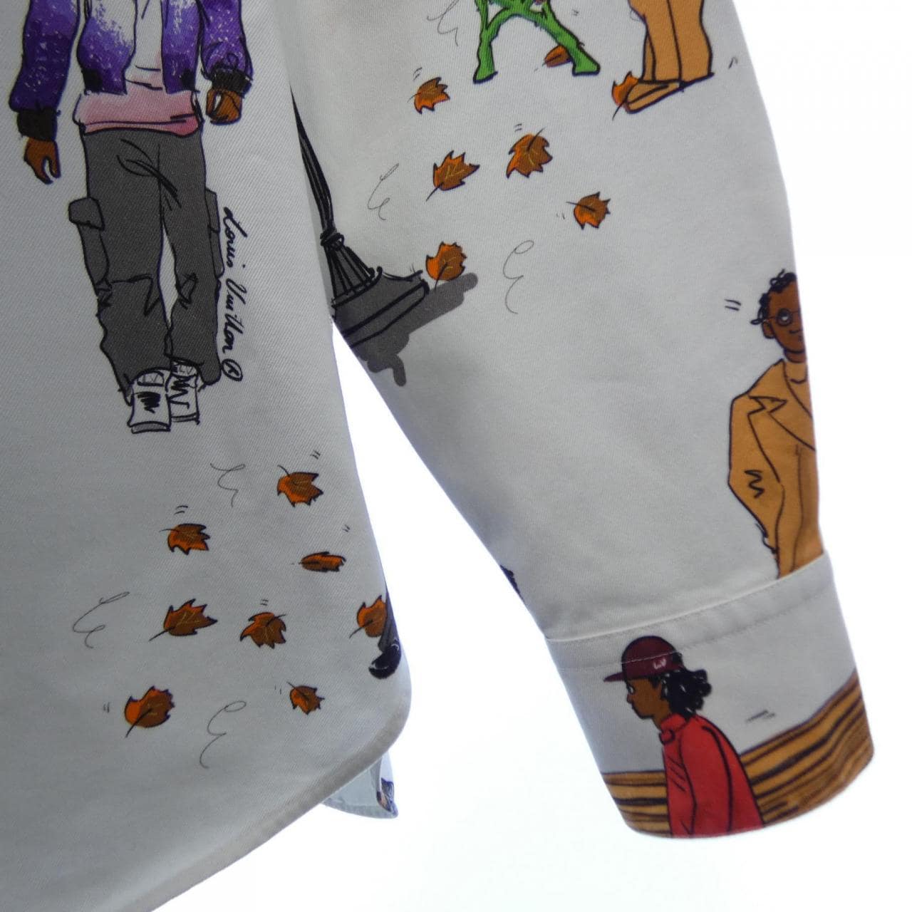 ルイヴィトン LOUIS VUITTON ニューウォーカーズプリント HHS66WQKQ シャツ