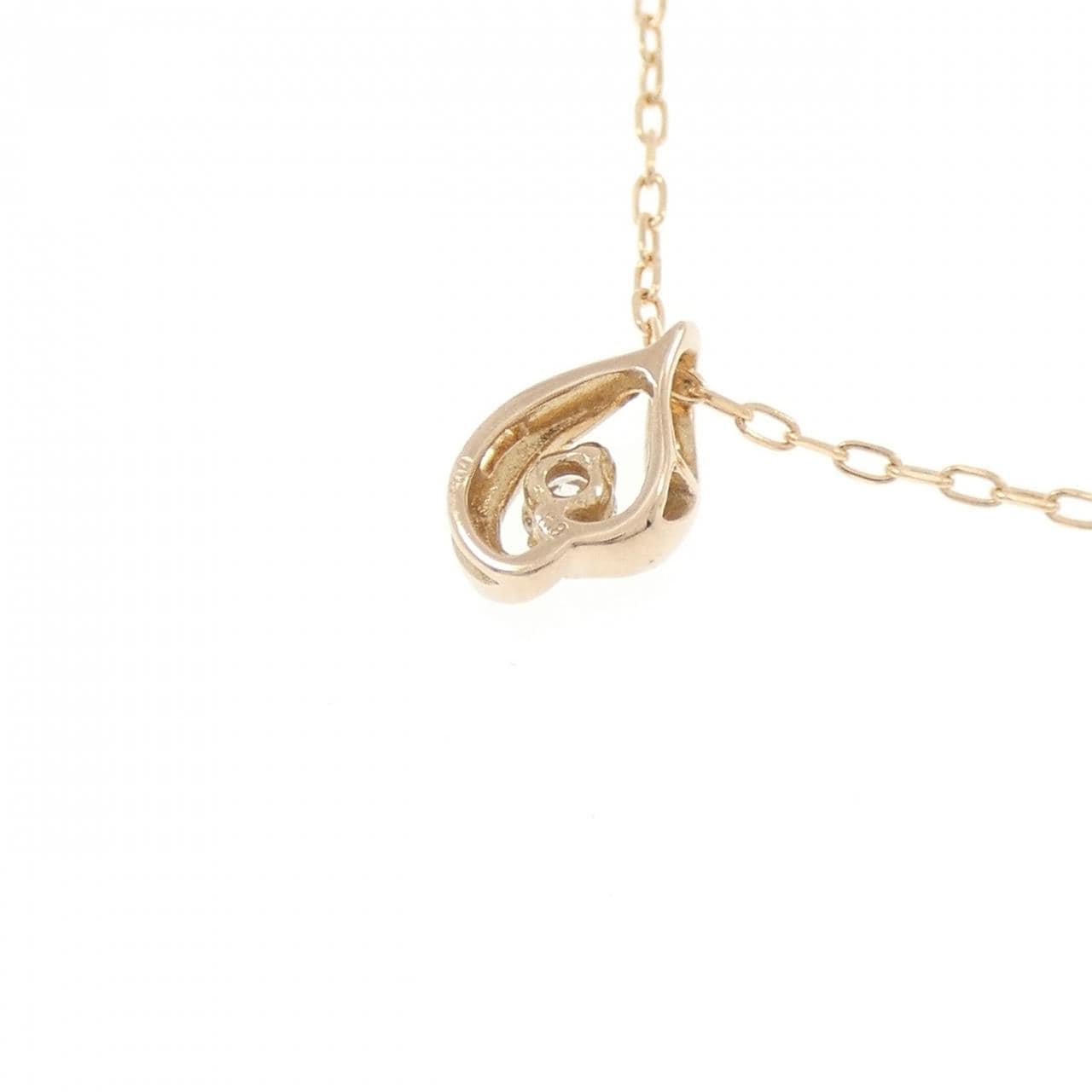 K18PG ダイヤモンド ネックレス 0.05CT