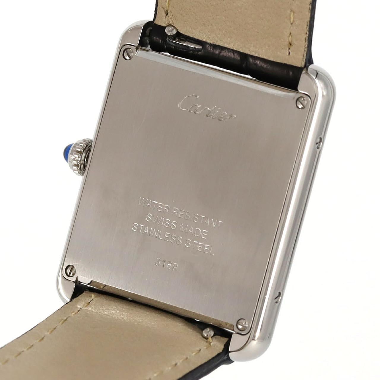 カルティエ タンクソロLM WSTA0028 SS クォーツ