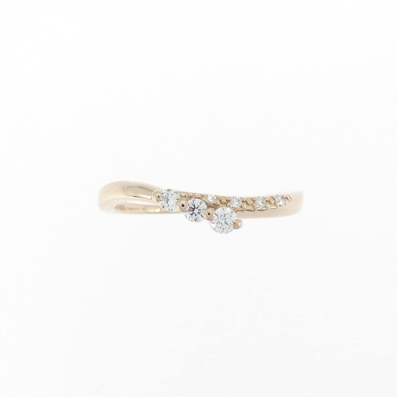 スタージュエリー ダイヤモンド ピンキーリング 0.07CT