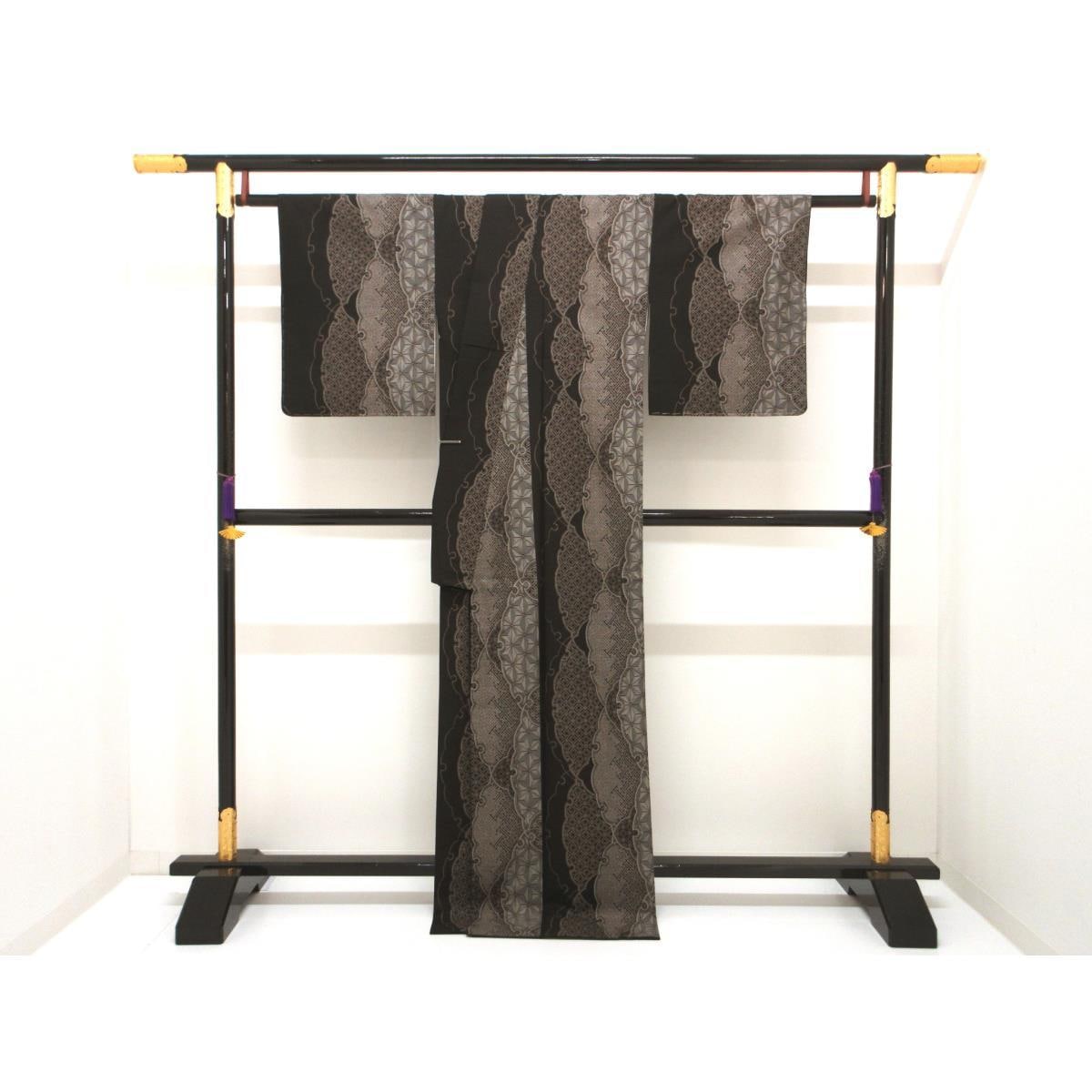 【未使用品】紬　九マルキ　証紙付【本場奄美大島紬】