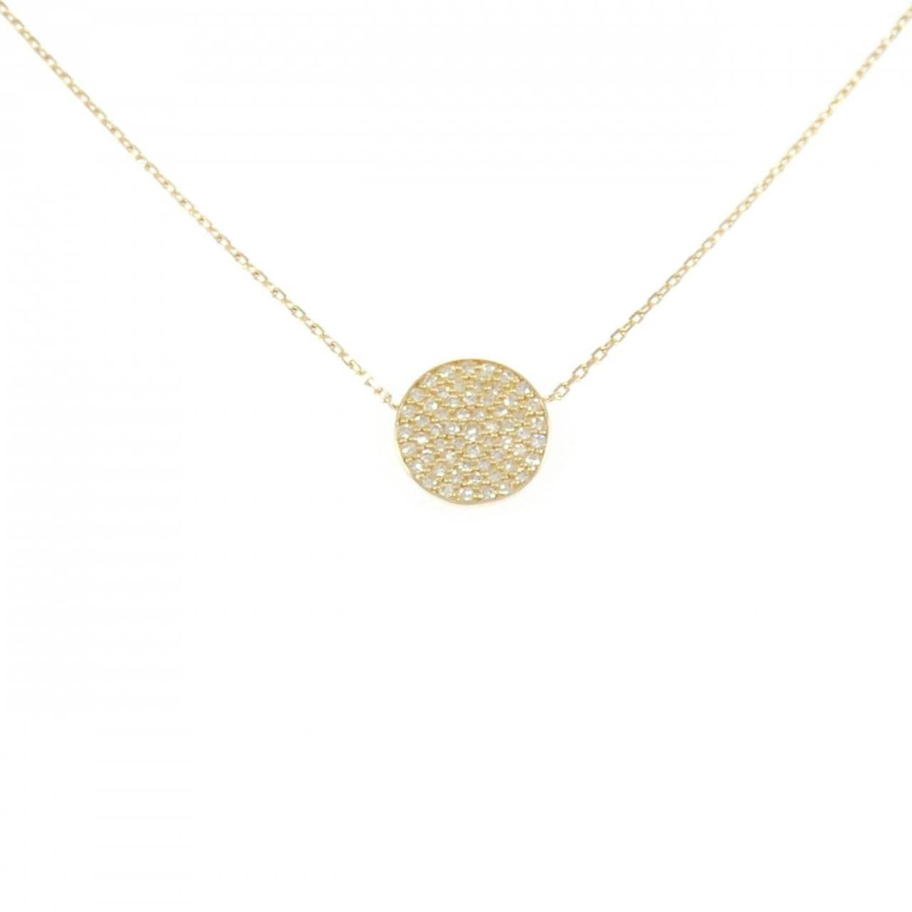 アガット ダイヤモンド ネックレス 0.11CT