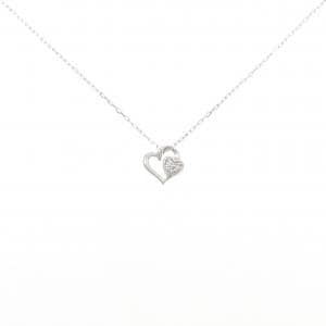4゜C ハート ダイヤモンド ネックレス