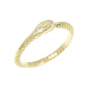 K18YG スネーク リング