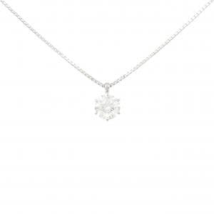 [BRAND NEW] PT Diamond Necklace 0.70CT D SI1 3EXT