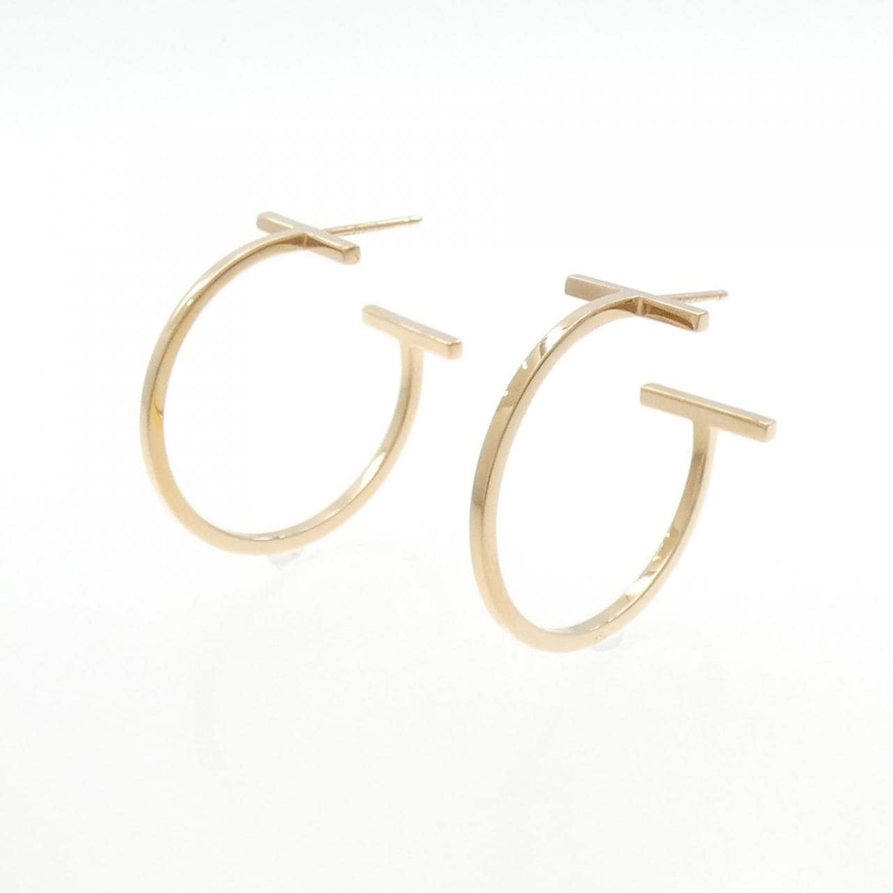 TIFFANY T-wire hoop medium earrings