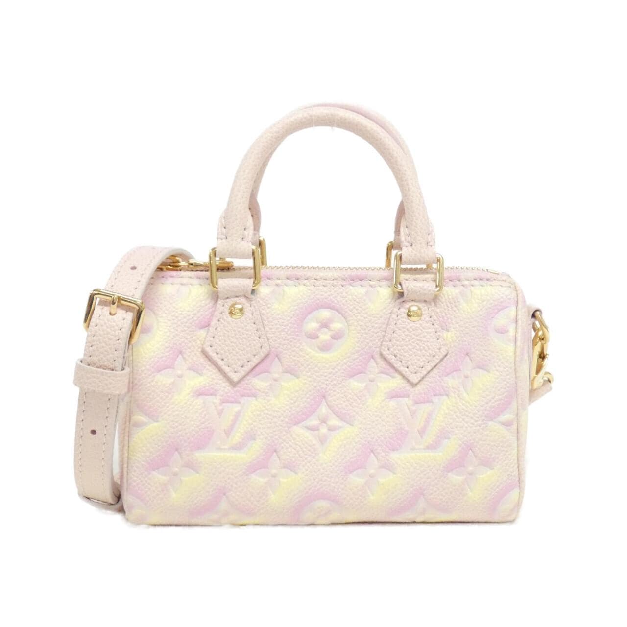 LOUIS VUITTON Monogram Empreinte (Summer Stardust) Nano Speedy M81508 波士頓包
