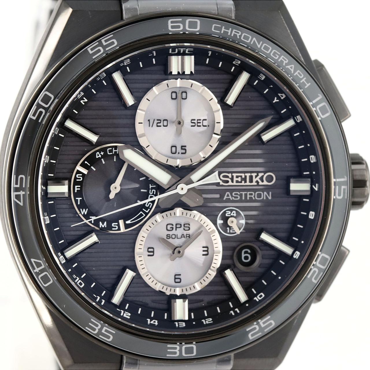 [新品] SEIKO Astron GPS 电波手表 5X83-0AP0-1/SBXC179 TI 太阳能石英