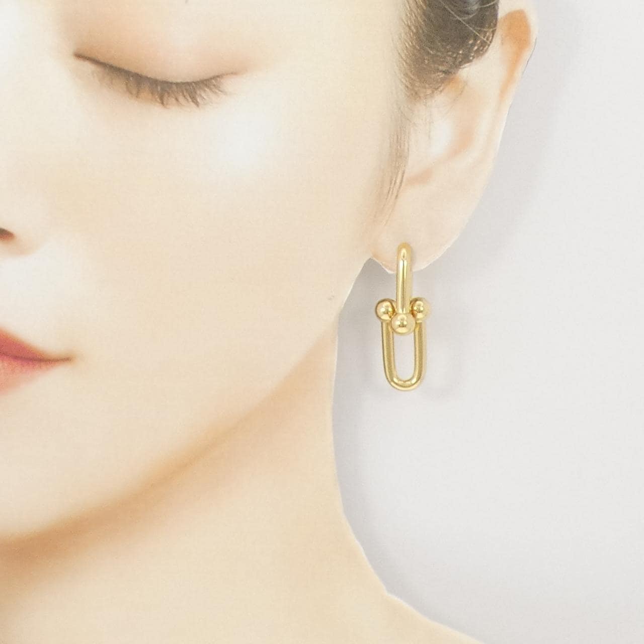 【新品】ティファニー ハードウェア リンク ラージ ピアス