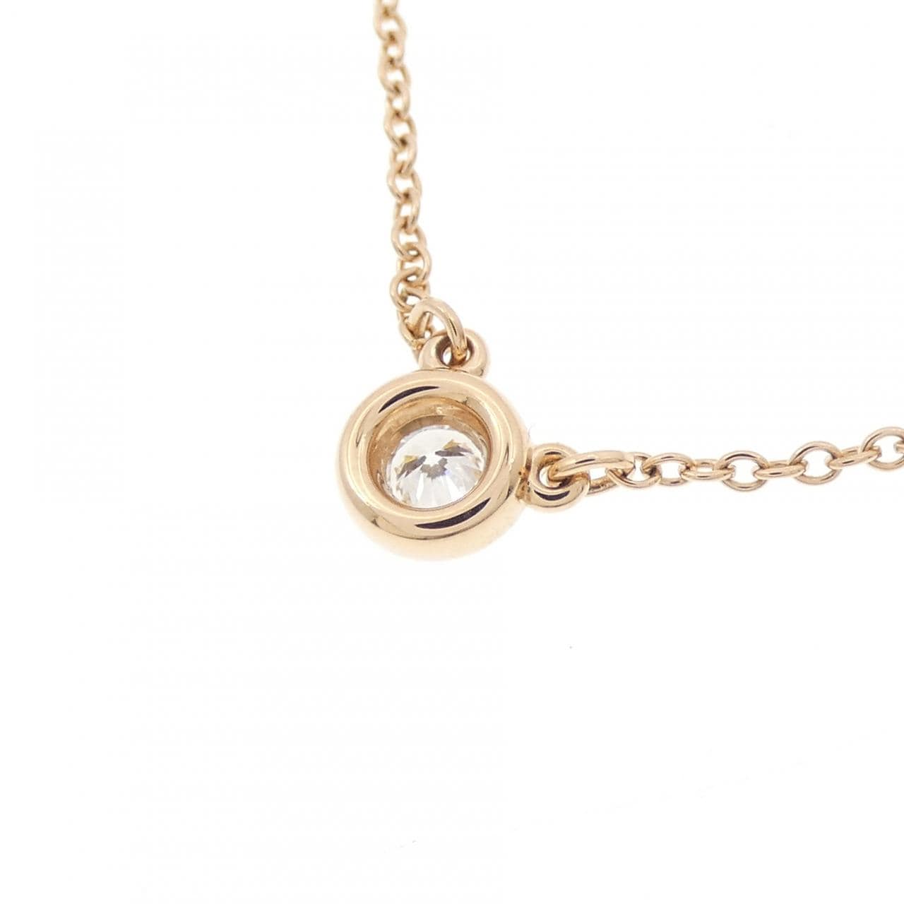 ティファニー バイザヤード ネックレス 0.10CT