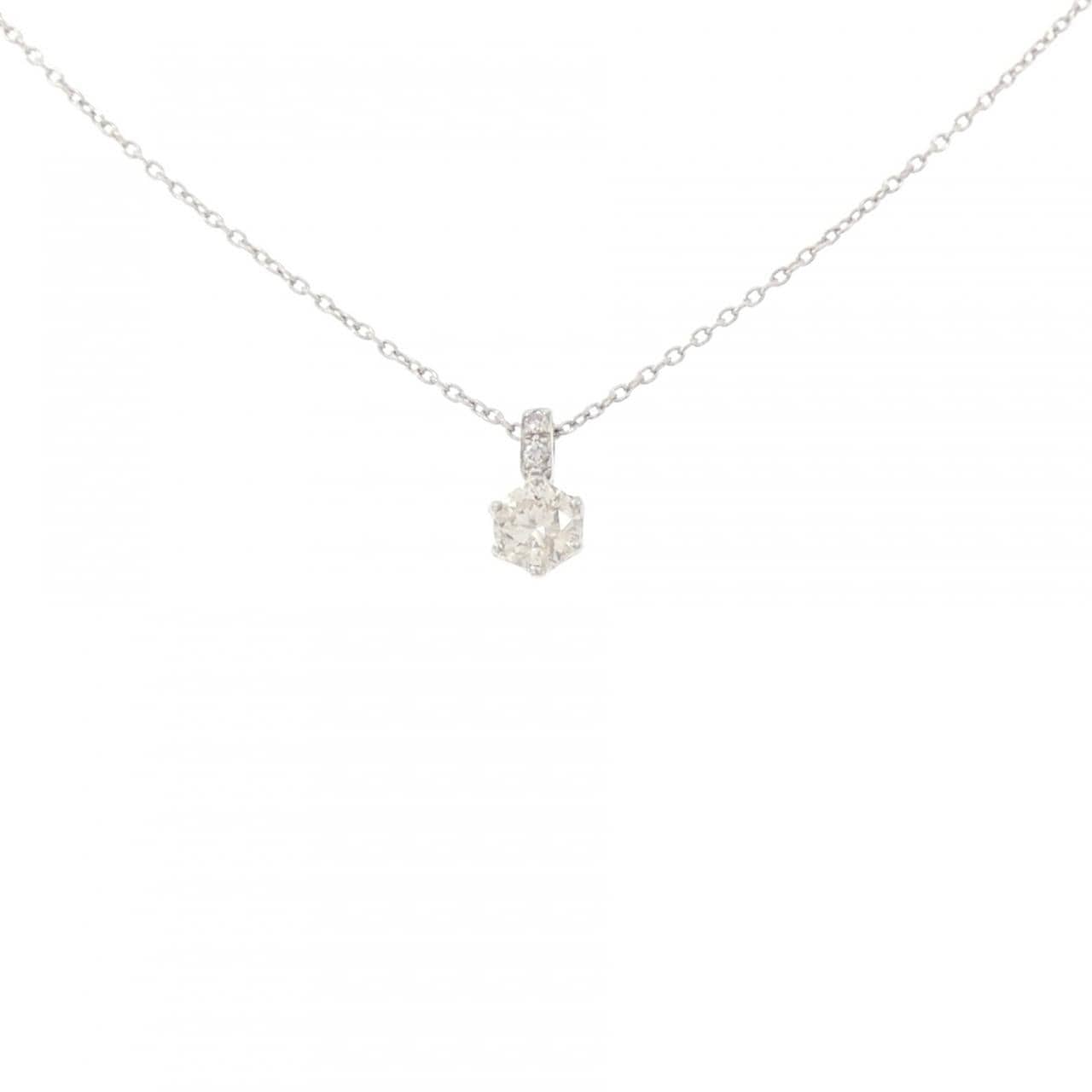 PT900/PT850 ダイヤモンド ネックレス 0.308CT