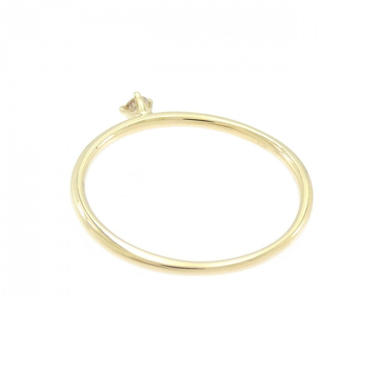 K18YG ダイヤモンド リング 0.05CT
