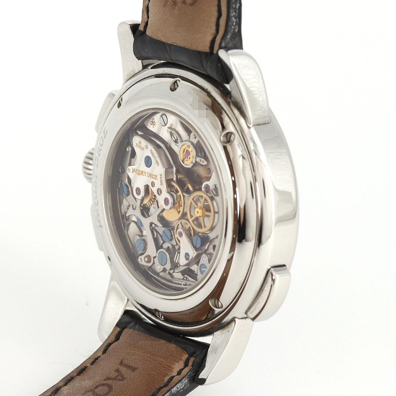 【ノーメンテナンス還元価格】ジャケ･ドロー エルプラドクロノグラフ SS 手巻