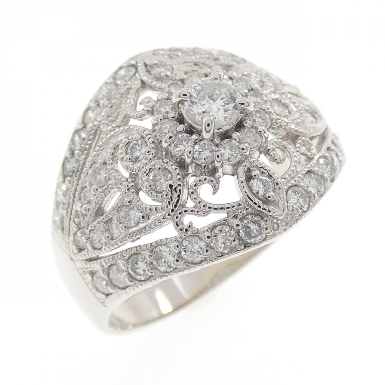 PT900 ダイヤモンド リング 1.00CT