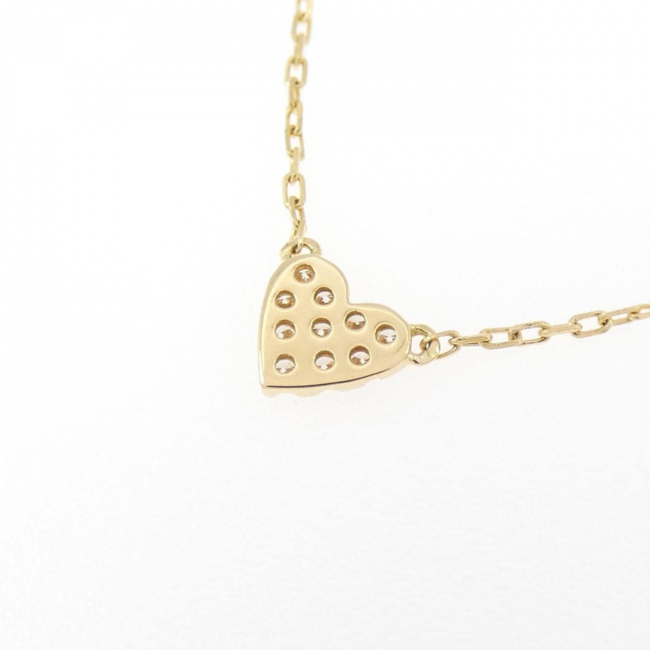 アーカー ハートパヴェ ネックレス 0.05CT