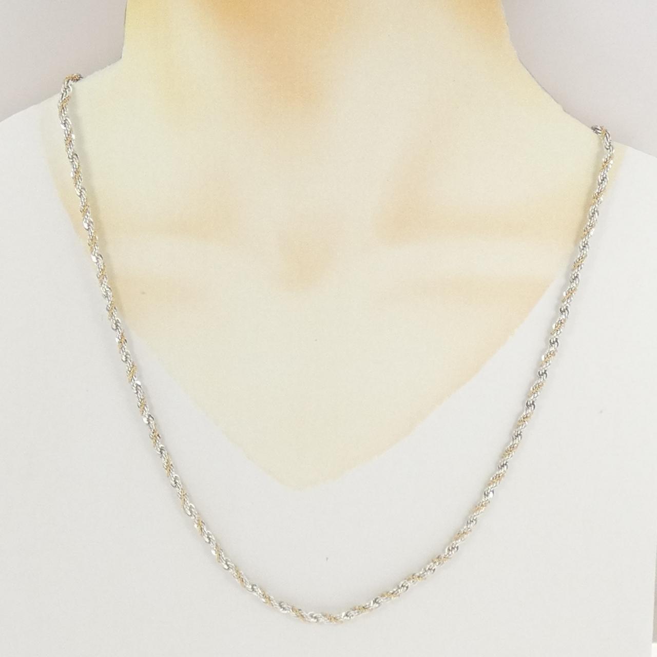 【ヴィンテージ】ティファニー 925/750YG ネックレス