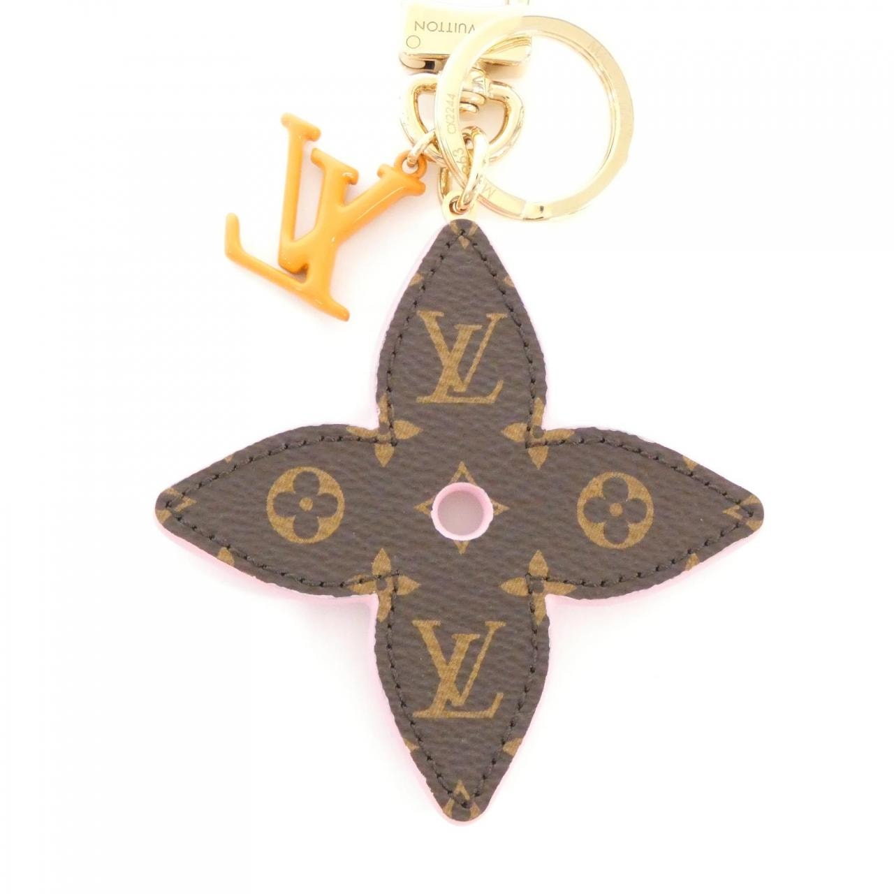 LOUIS VUITTON Monogram Keychain LV Pop Flower M01963 Qeelin